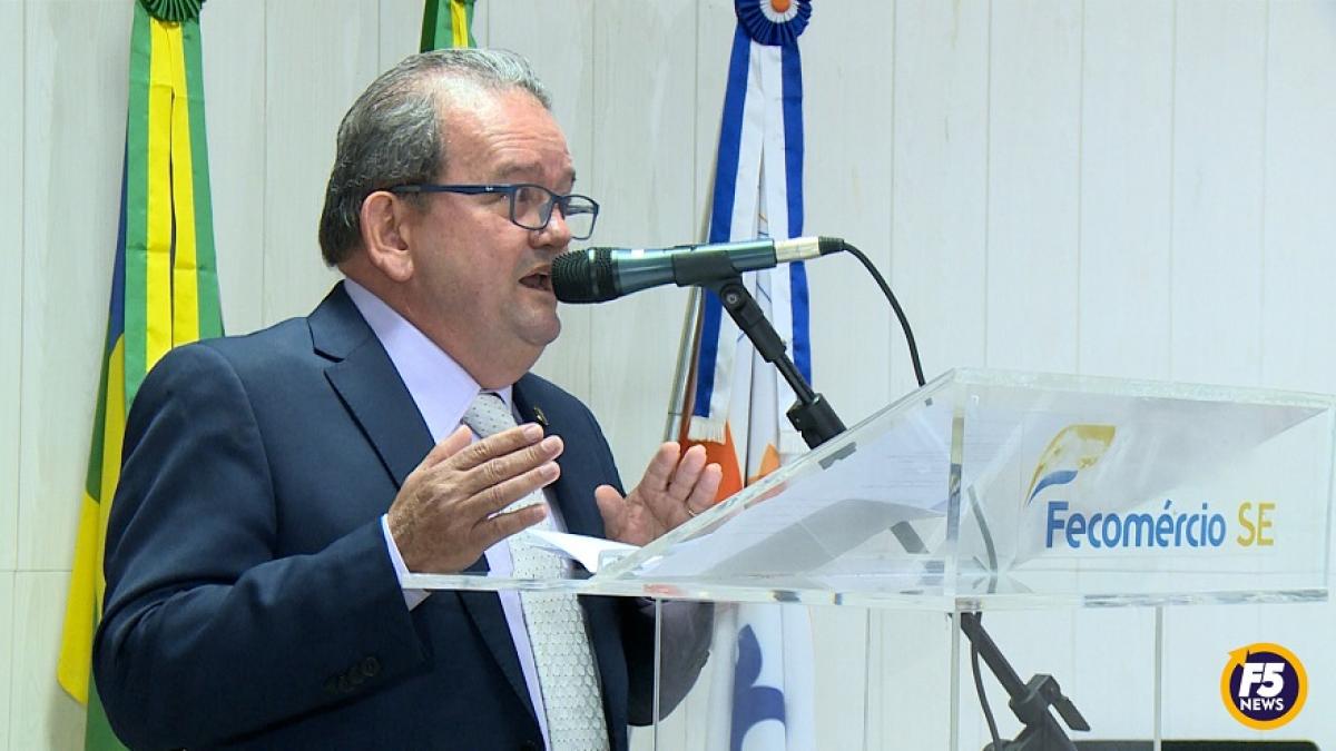 F Tv Marcos Andrade Empossado Novo Presidente Da Fecom Rcio Se