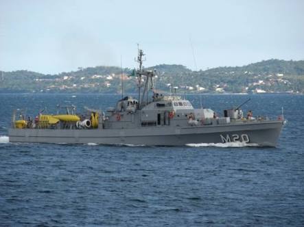 Navio da Marinha estará aberto à visitação nesse domingo em Aracaju 