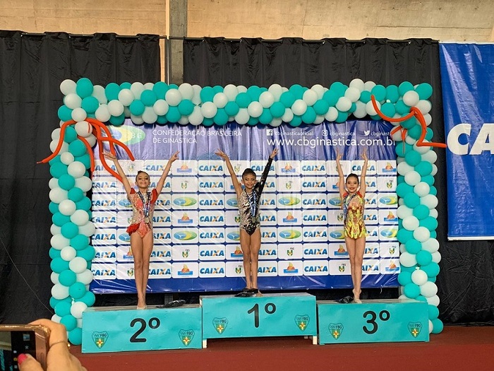 Ginastas sergipanas conquistam medalha de prata no Campeonato Brasileiro