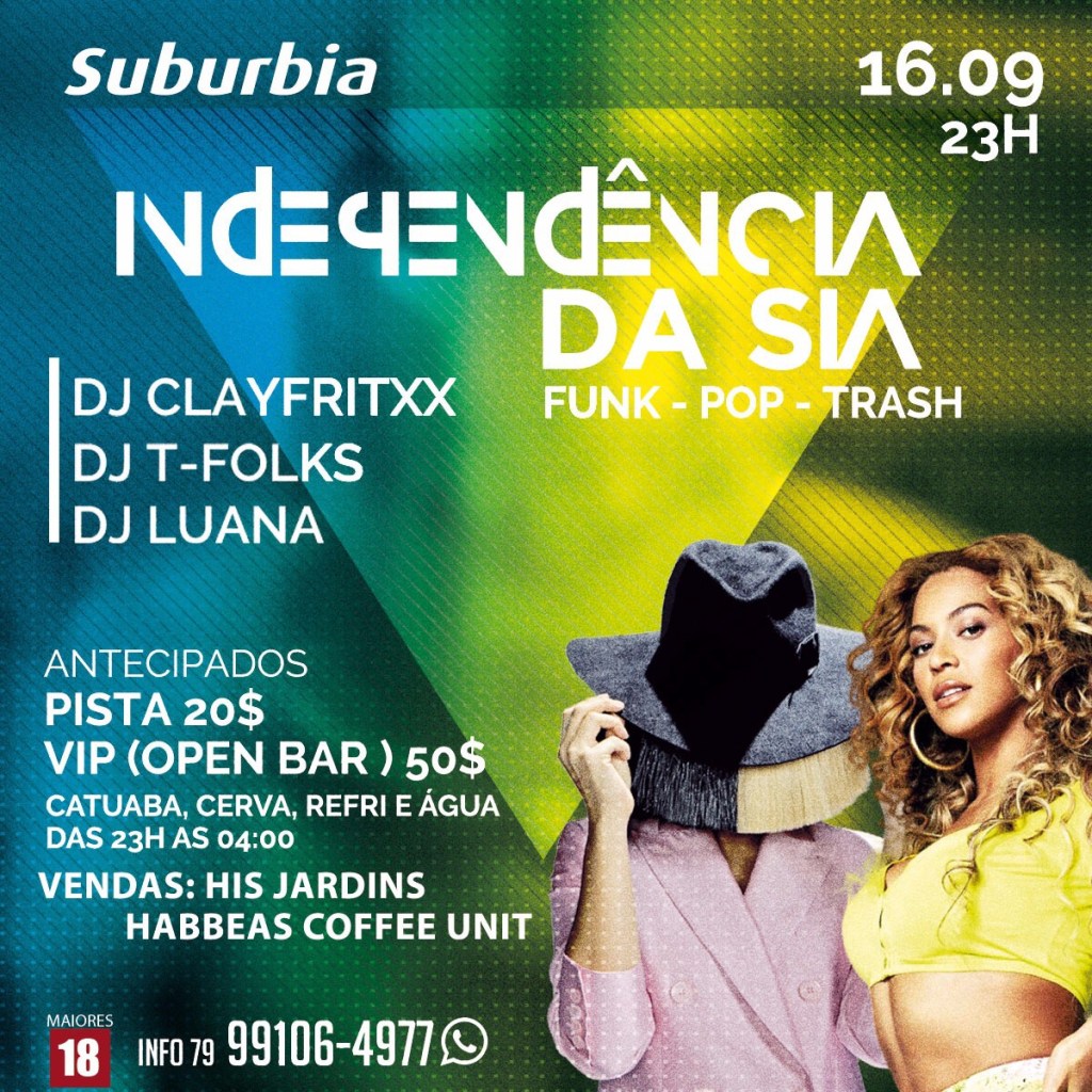 Festa eletrônica ‘Independência da Sia’ em Aracaju (SE)