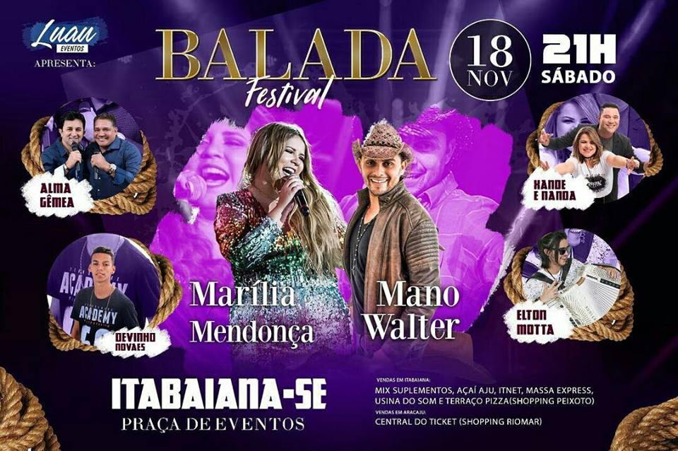Balada Festival em Itabaiana (SE)