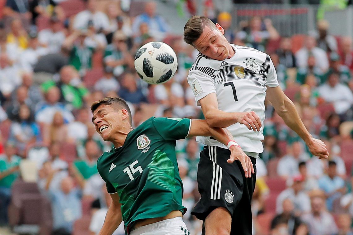 Atual campeã mundial, Alemanha perde de 1 a 0 para o México