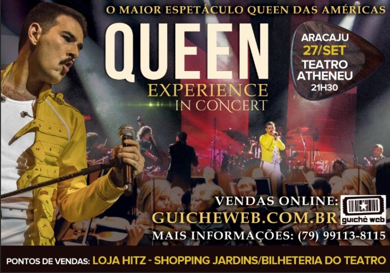 Teatro Atheneu será palco do espetáculo Queen Experience