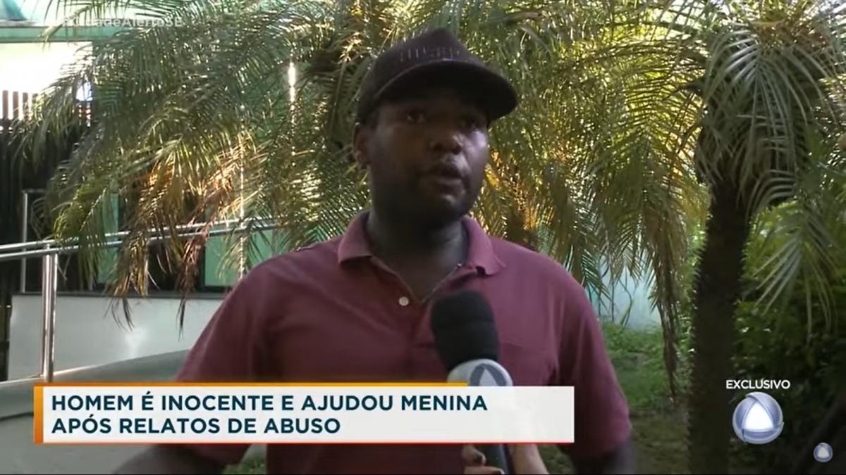 Homem que encontrou menina de 10 anos fala pela primeira vez | F5 News -  Sergipe Atualizado