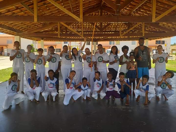 Projeto social traz capoeira para a comunidade do bairro Santa Maria