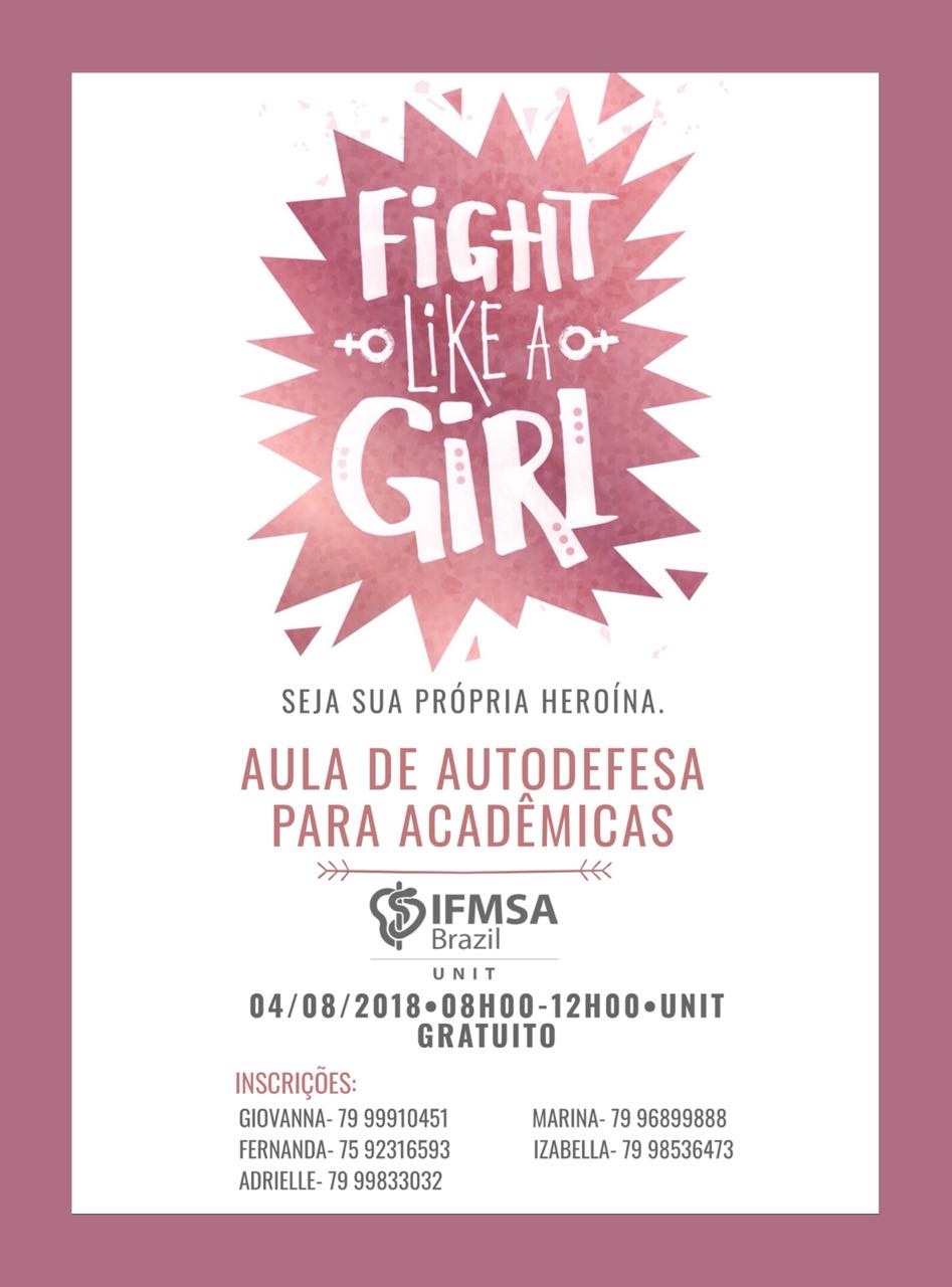 Estudantes de Medicina em SE organizam evento “Fight like a girl”