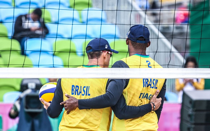 Pan: Brasil vence no vôlei de praia e estreia no squash e boliche
