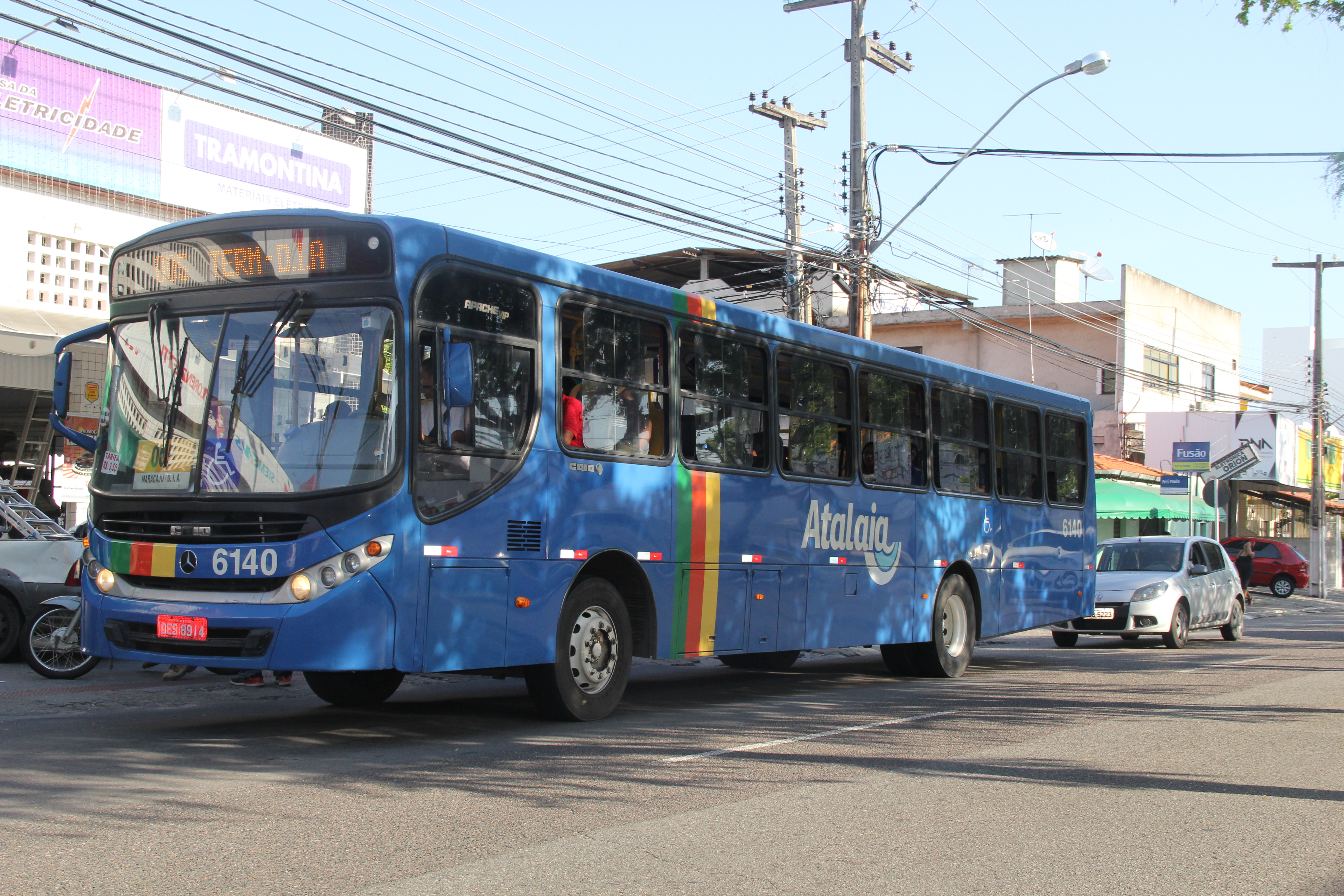 Grande Aracaju tem apenas 50% da frota de ônibus neste sábado 