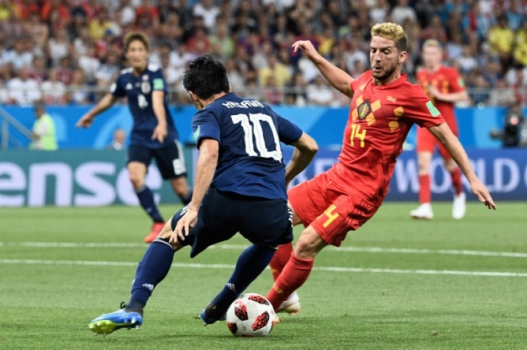Bélgica vira no último lance e tira o Japão do caminho do Brasil