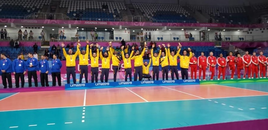 Brasil classifica as duas seleções de vôlei sentado para Tóquio 2020