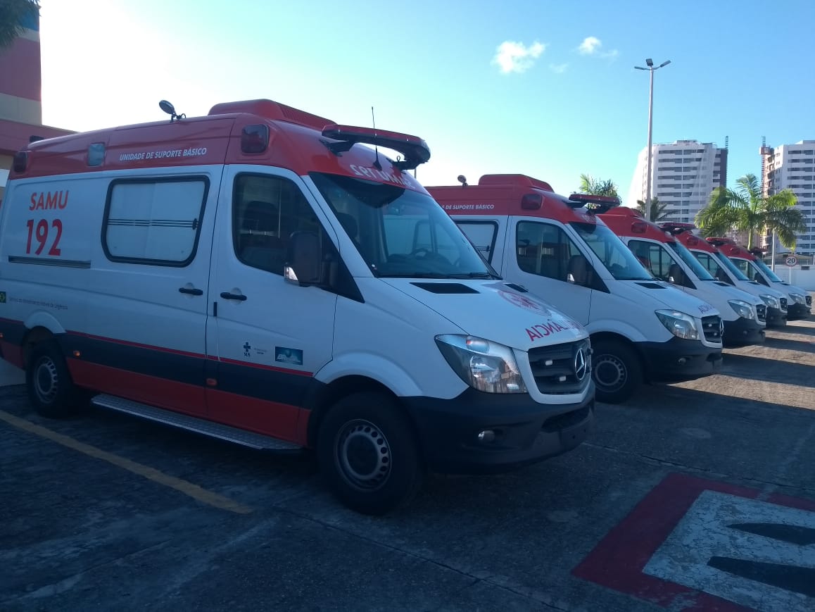 Samu de Sergipe recebe 13 novas ambulâncias