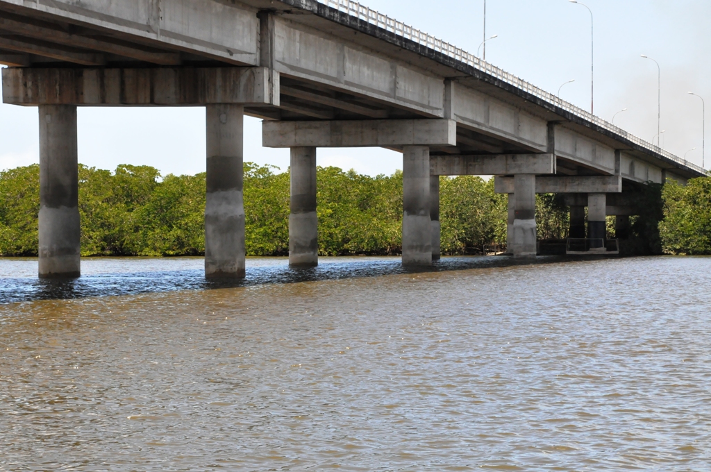 Recuperação da ponte sobre o Rio do Sal está 80% executada 