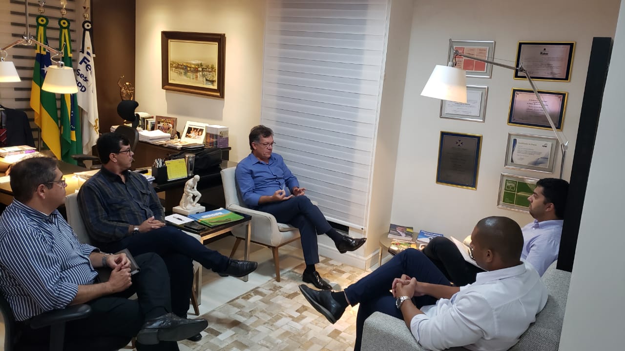 Laércio discute operações do Porto de Sergipe para as empresas locais