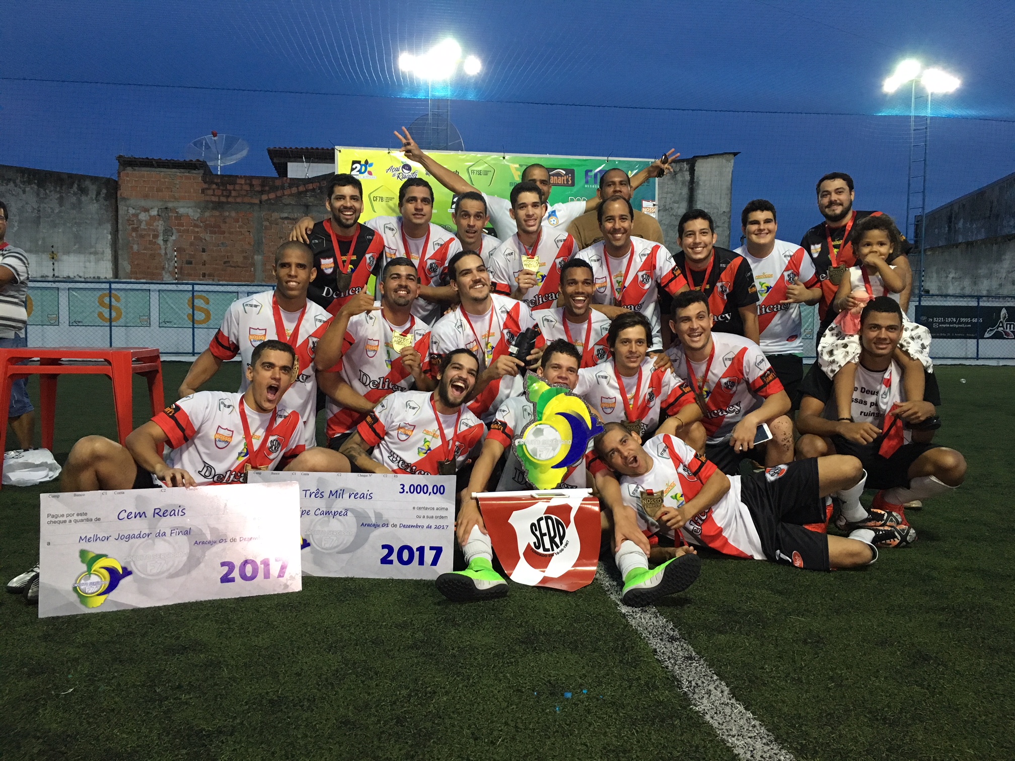 River Plate fatura o título do Circuito Sergipano Fut7