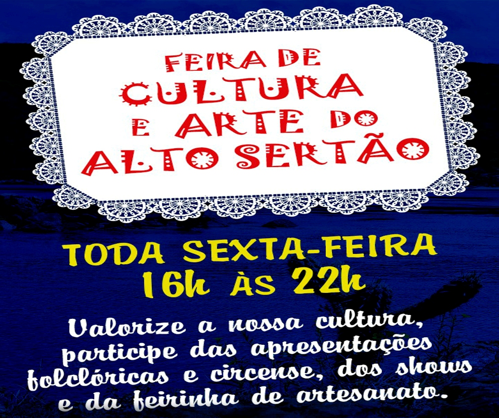 Feira Cultura e Arte será realizada em Canindé de São Francisco (SE)