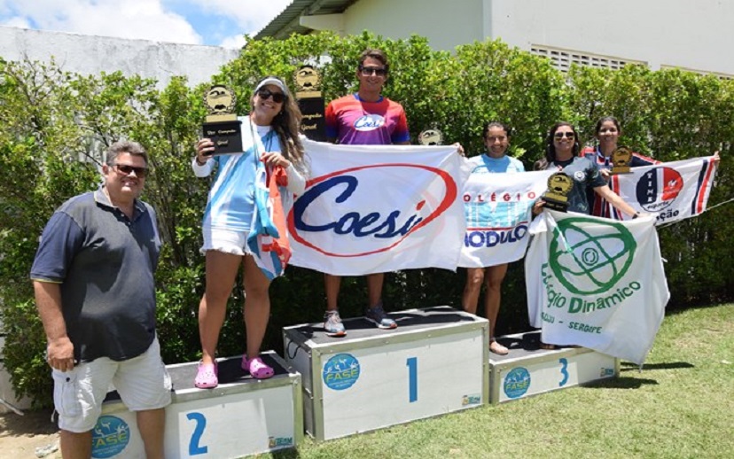 Coesi conquista campeonato sergipano de natação escolar