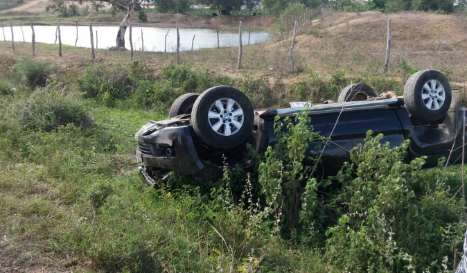 Acidente deixa duas pessoas feridas em rodovia de Sergipe