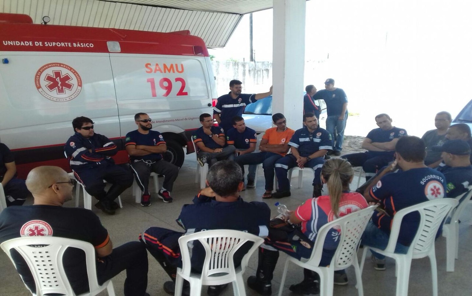 Greve dos condutores do Samu deixa 18 ambulâncias paradas em Sergipe