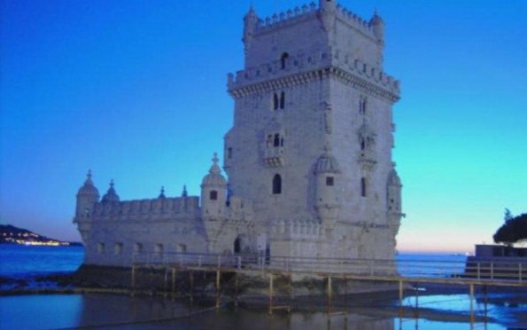 Torre de Belém: estrategicamente na margem do rio Tejo, entre 1514 e 1520