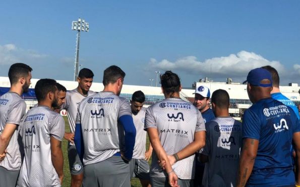 Confiança volta aos treinamentos visando o jogo contra a Ponte Preta