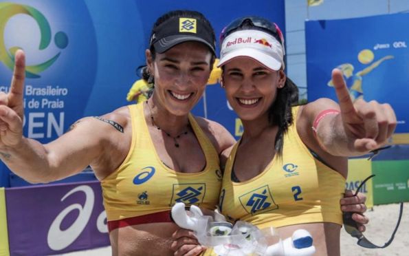 Ágatha e Duda vencem segunda etapa do Open em Saquarema (RJ)