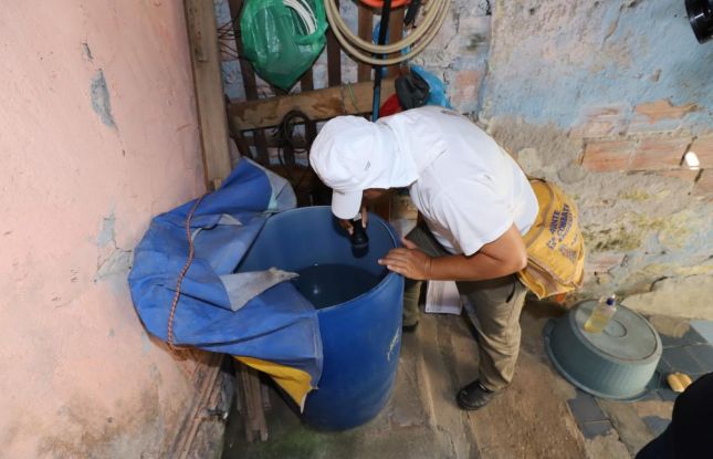 Em Aracaju, mais de 80% dos focos do Aedes estão em residências habitadas