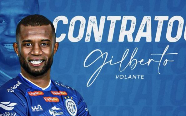 Confiança acerta contratação do volante Gilberto, ex-Goiás