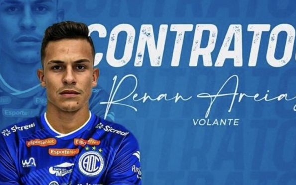 Confiança acerta contratação do volante Renan Areias