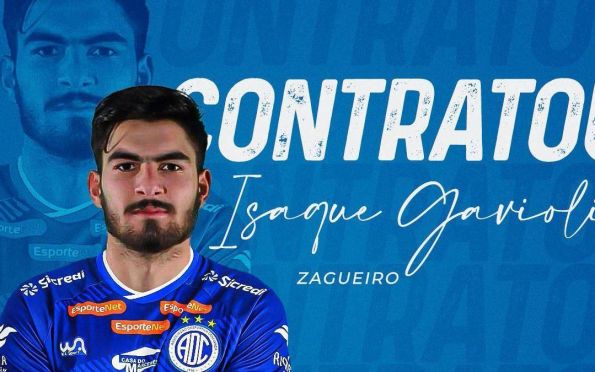 Confiança contrata zagueiro Isaque Gavioli por empréstimo