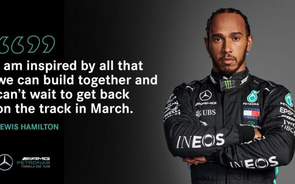 Hamilton chega a acordo com a Mercedes para temporada de 2021 na F1