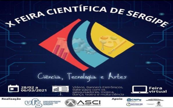 Cienart 2021: 10ª Feira Científica de Sergipe apresenta 61 trabalhos