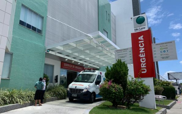Superlotado: pacientes com covid-19 são maioria no São Lucas, em Aracaju