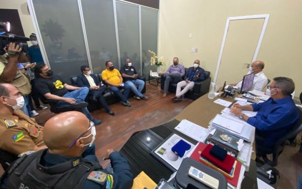 João Eloy recebe Movimento Polícia Unida para discutir reestruturação das carreiras 