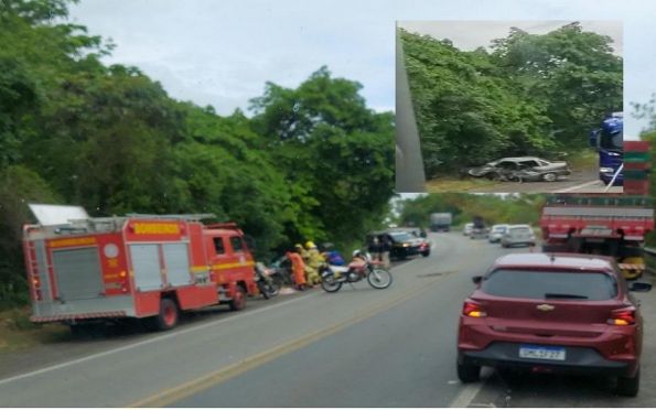Uma pessoa morre e duas ficam feridas em acidente na BR-235, em Sergipe