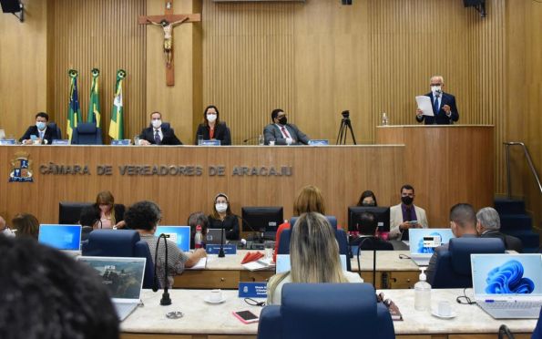 Câmara Municipal de Aracaju inicia ano legislativo de forma presencial