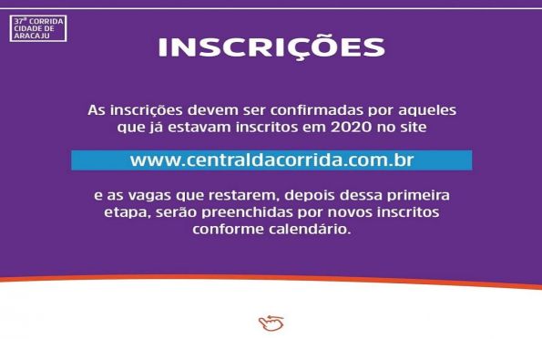 Corrida Cidade de Aracaju: prazo para confirmar participação termina dia 28