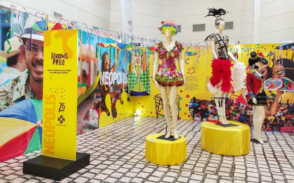 Exposição ‘Jardins Folia’ homenageia o carnaval sergipano