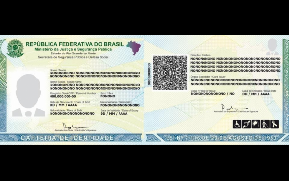 Instituto de Identificação detalha nova carteira de identidade