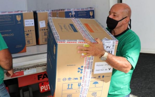 Sergipe recebe nesta segunda-feira mais de 50 mil doses da Pfizer