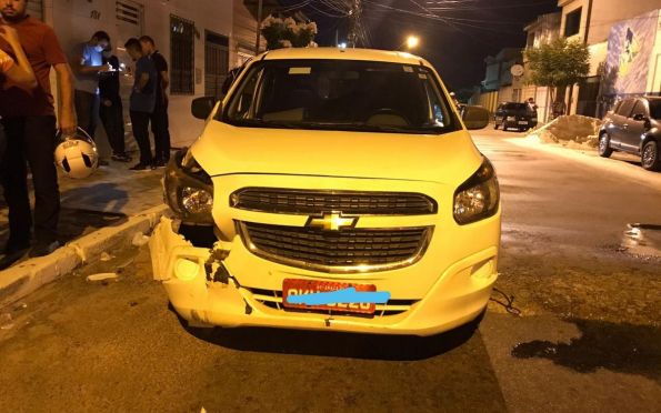 Taxista embriagado provoca acidente no bairro Santo Antônio, em Aracaju