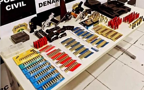 Denarc prende suspeitos de integrar grupo de tráfico de armas e munições