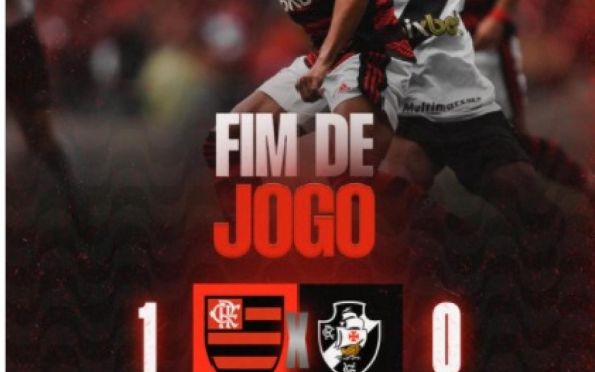 Flamengo repete placar sobre o Vasco e avança para final do Carioca