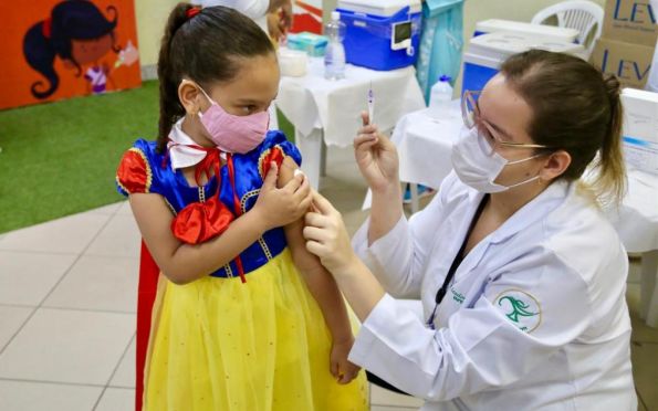 Sergipe ultrapassa 182 mil doses aplicadas contra Covid-19 no público infantil