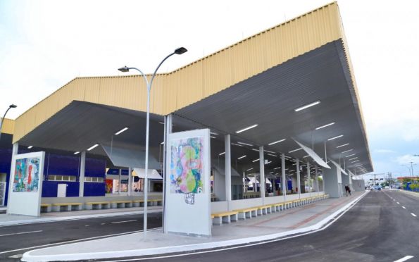 Prefeito Edvaldo entrega novo terminal do Mercado: “uma obra histórica