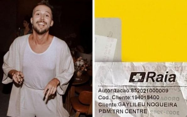 Sergipano processa farmácia por cadastrar seu nome como 'Gaylileu'
