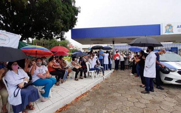 Servidores municipais da Saúde cobram reajuste salarial em Aracaju