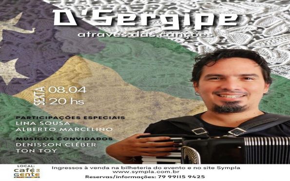 Lucas Campelo apresenta show inédito D’Sergipe nesta sexta-feira