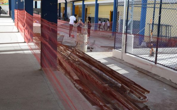 Sindipema denuncia más condições estruturais em escola no Santos Dumont