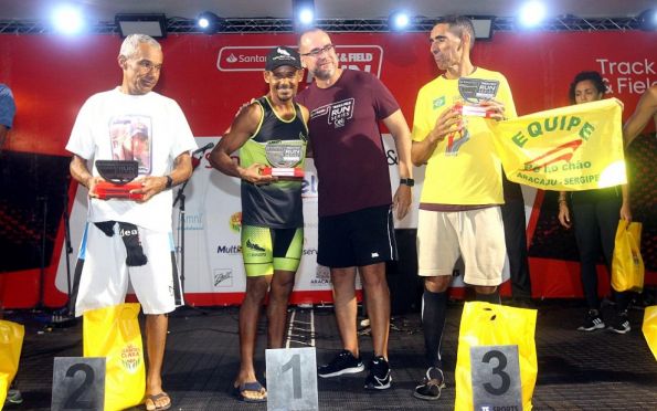Atleta sergipano é o vencedor da Maratona Santander Track&Field Run Series Celi