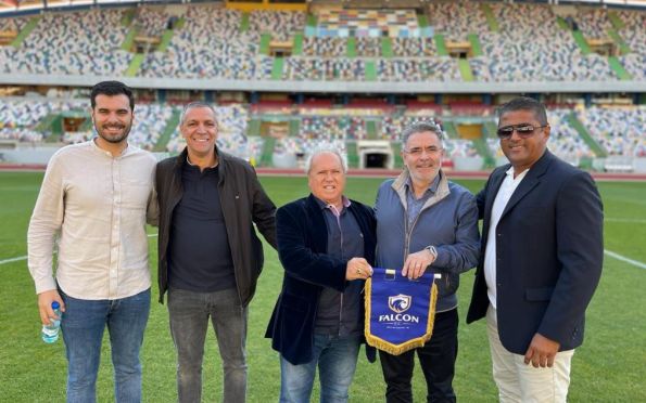 Falcon FC visita clubes portugueses e visa projeto de expansão